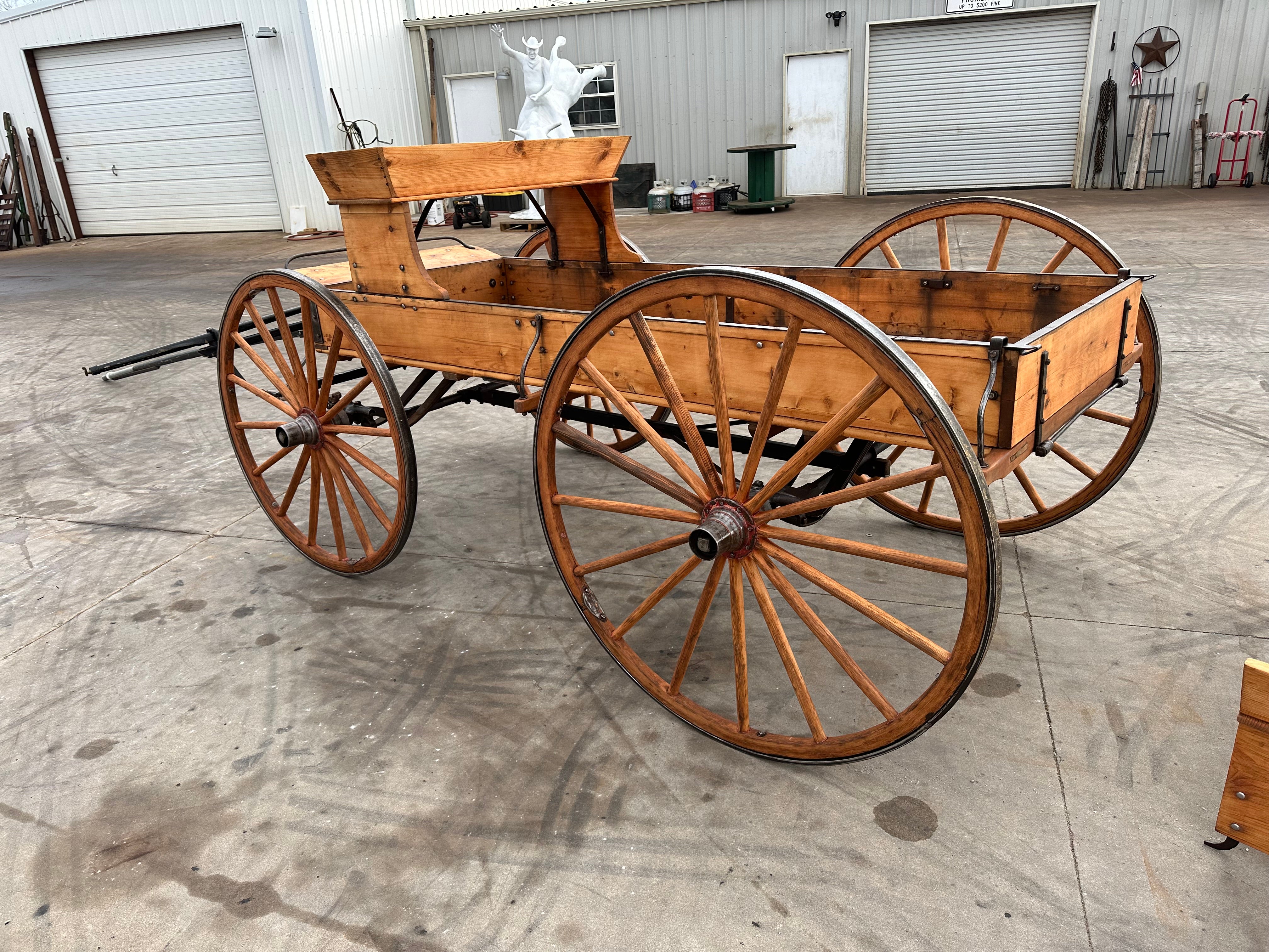 SOLD*Nice Spring Wagon with 3 Seats