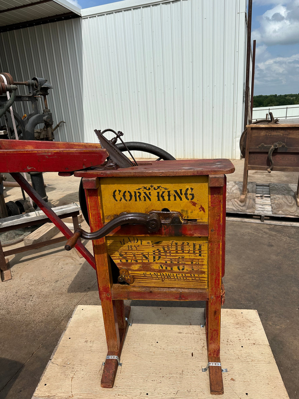 Antique "Corn King" Corn Sheller