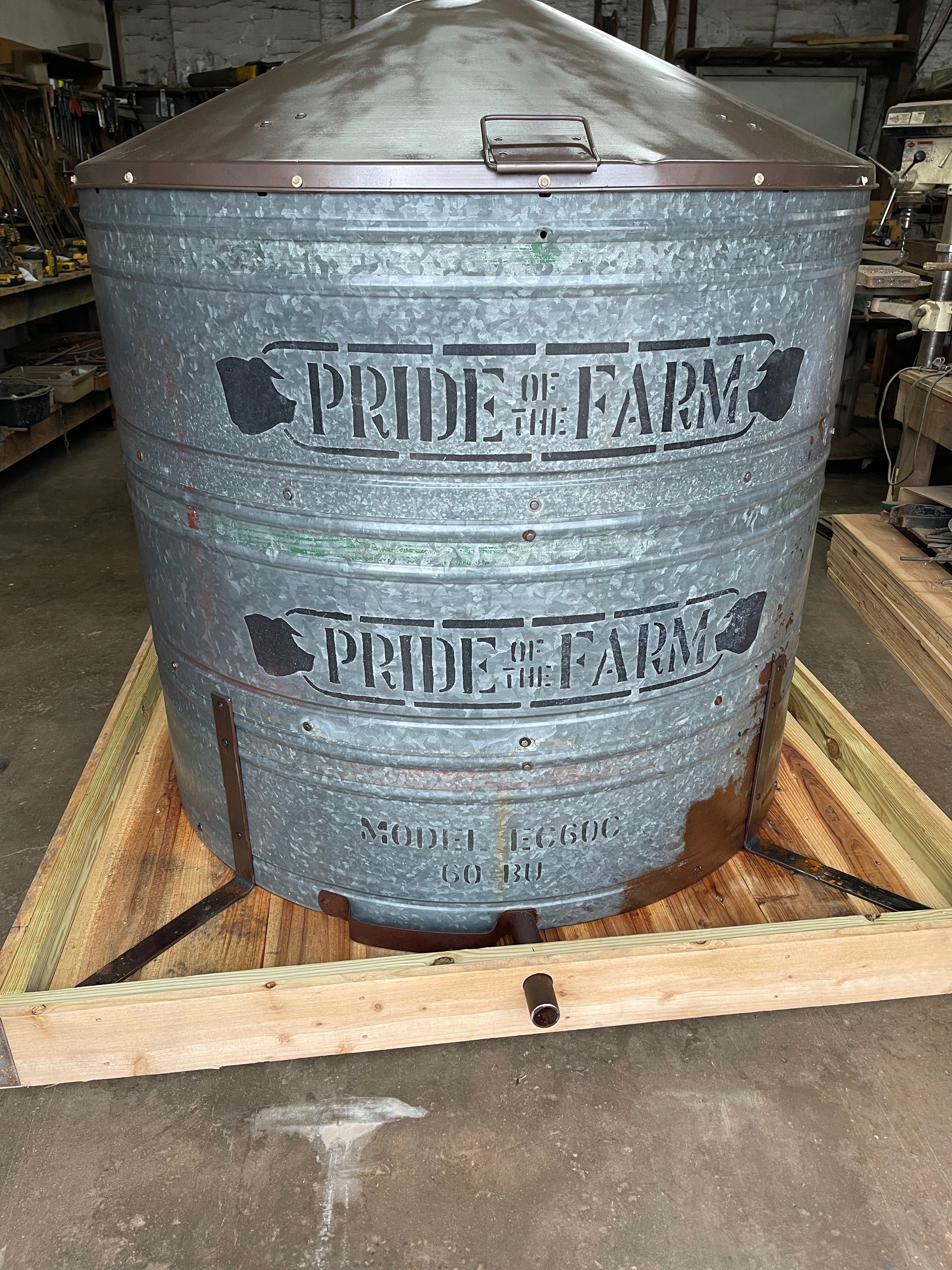 SOLD*Farm/Ranch Water Cistern Display