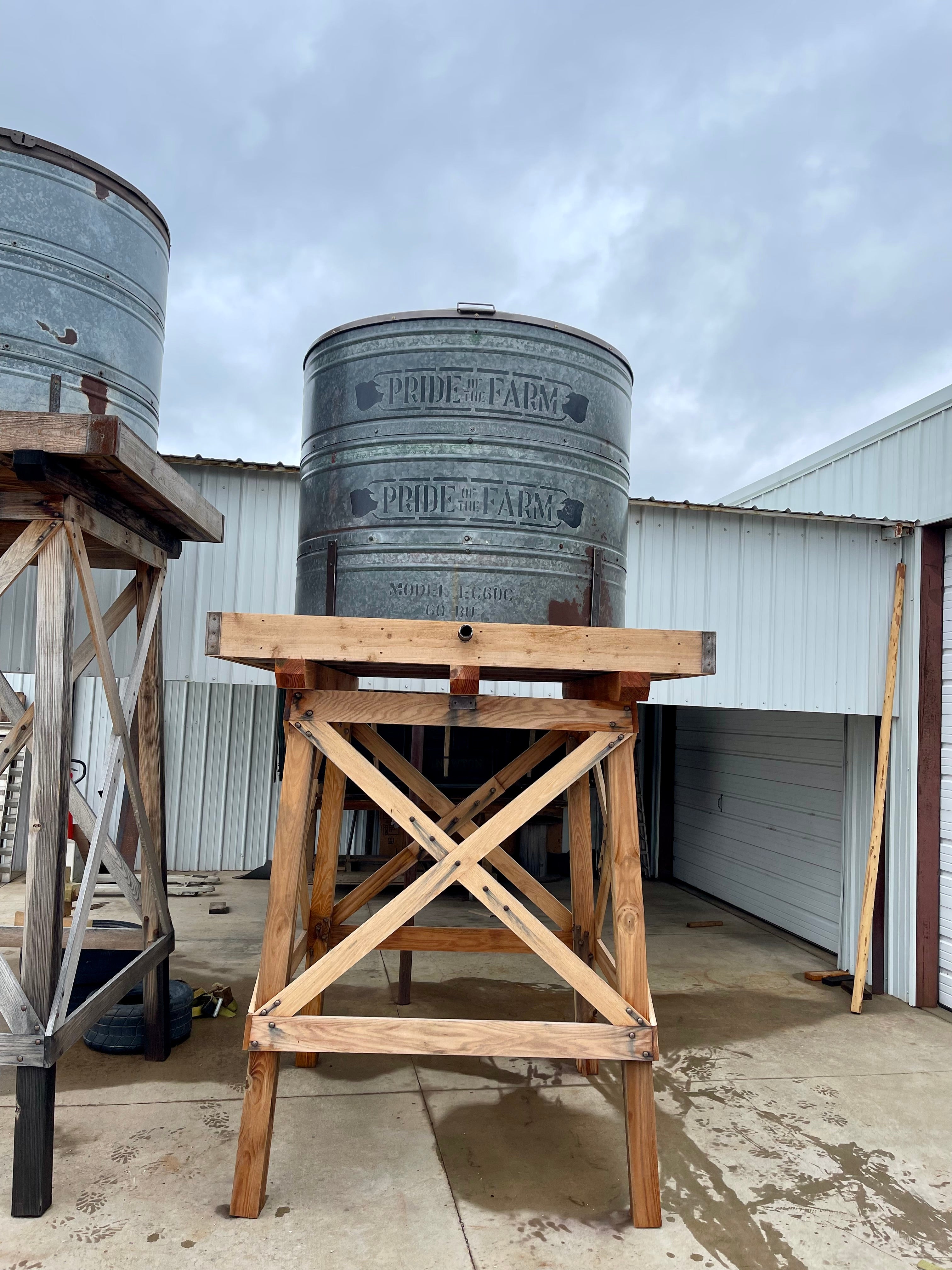 SOLD*Farm/Ranch Water Cistern Display