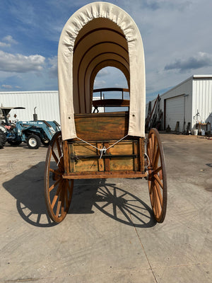 # 521  High Wheel Covered Wagon
