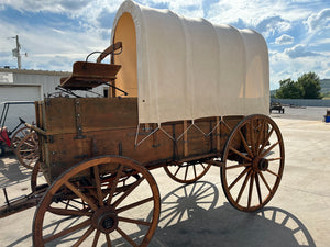 # 521  High Wheel Covered Wagon