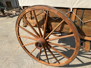 # 521  High Wheel Covered Wagon
