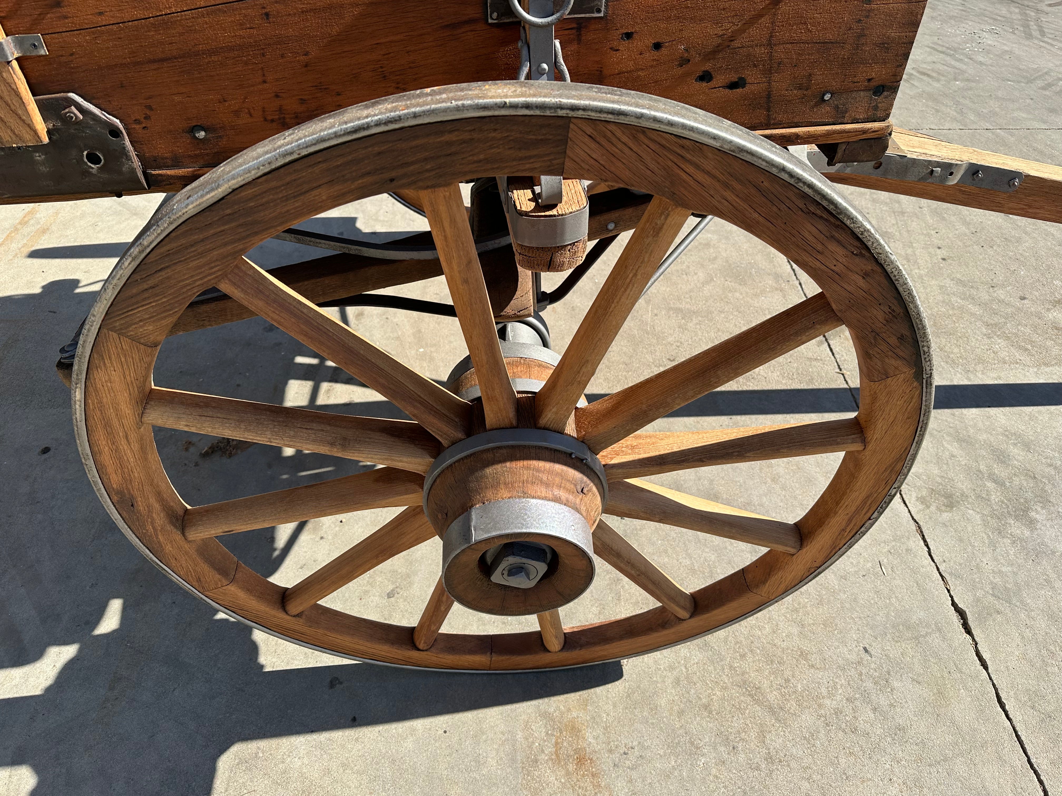 John Deere Covered Wagon