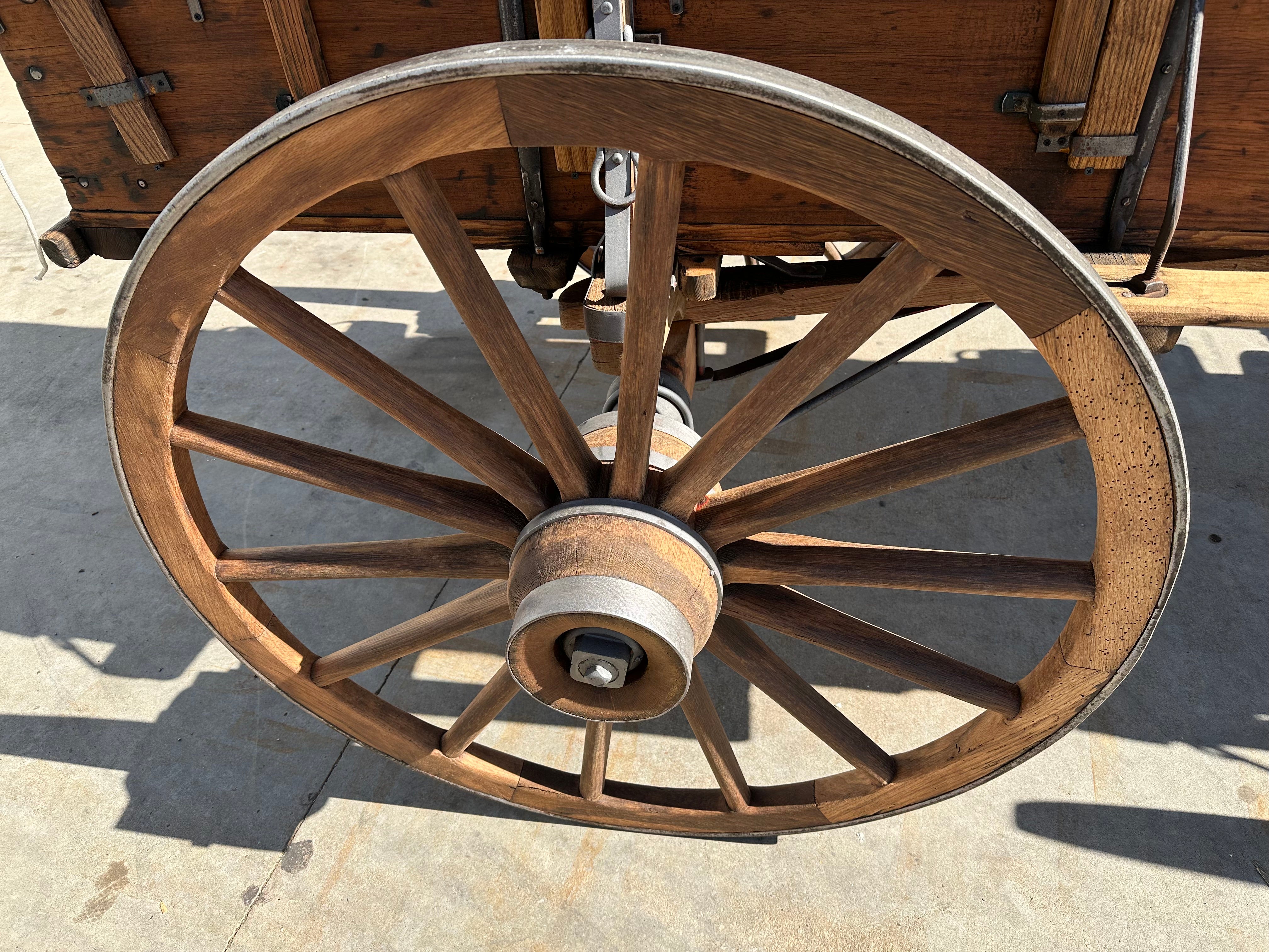 John Deere Covered Wagon