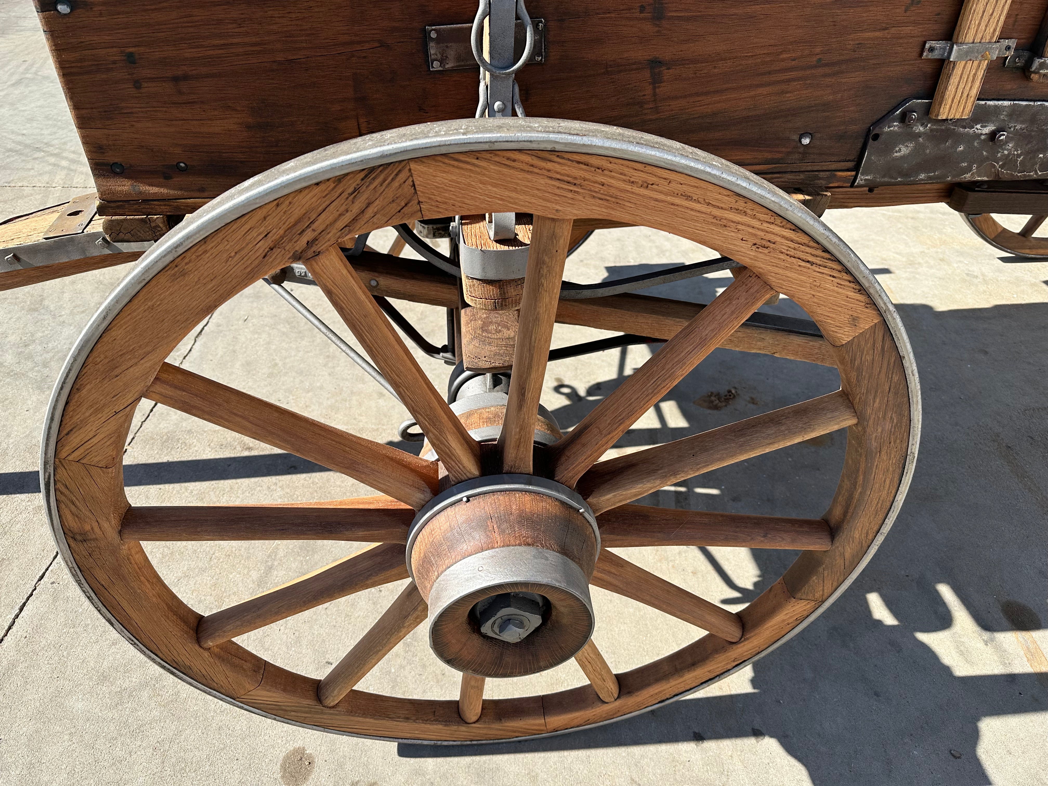 John Deere Covered Wagon