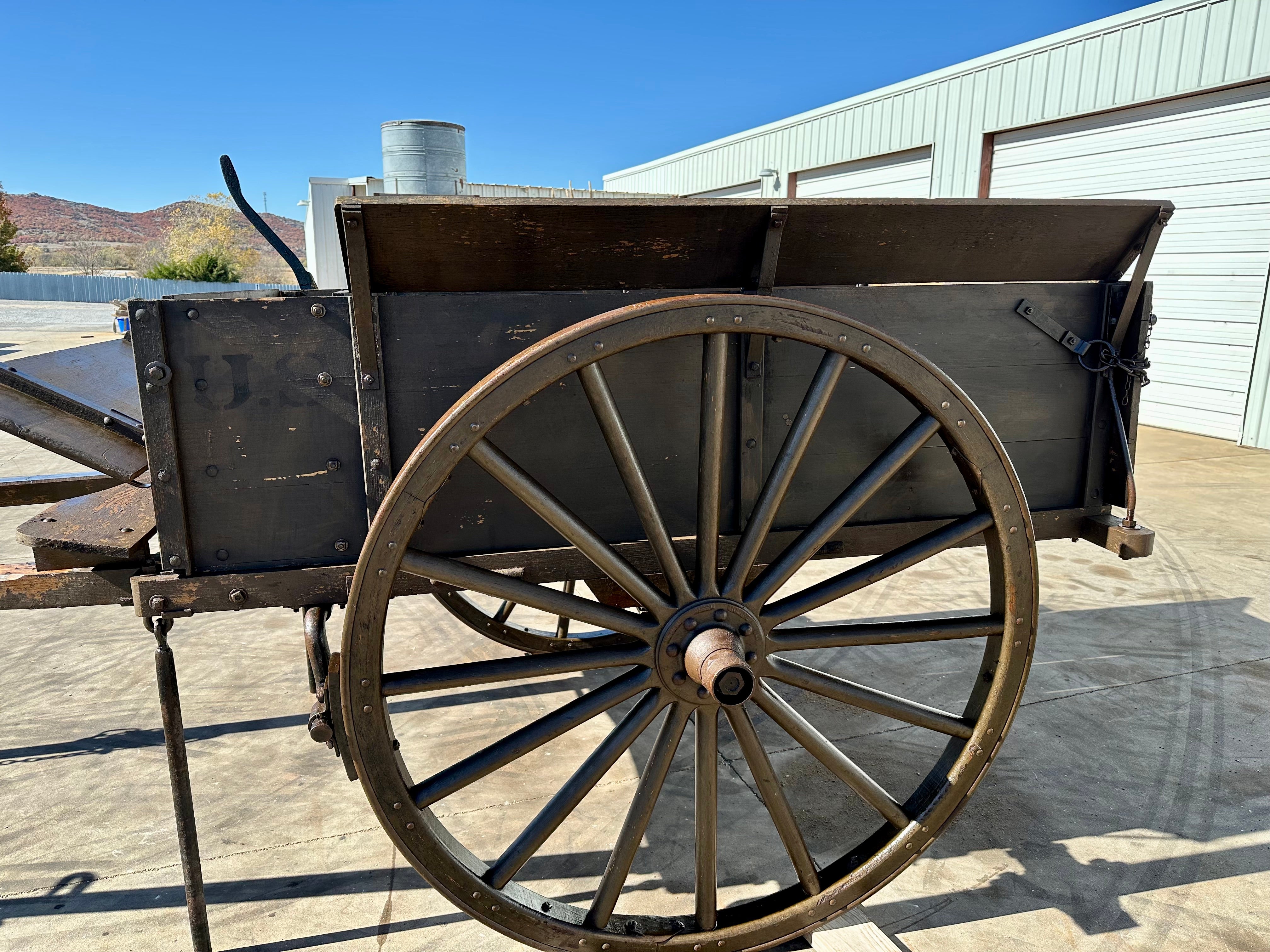 Antique Horse Drawn Ammo Cart