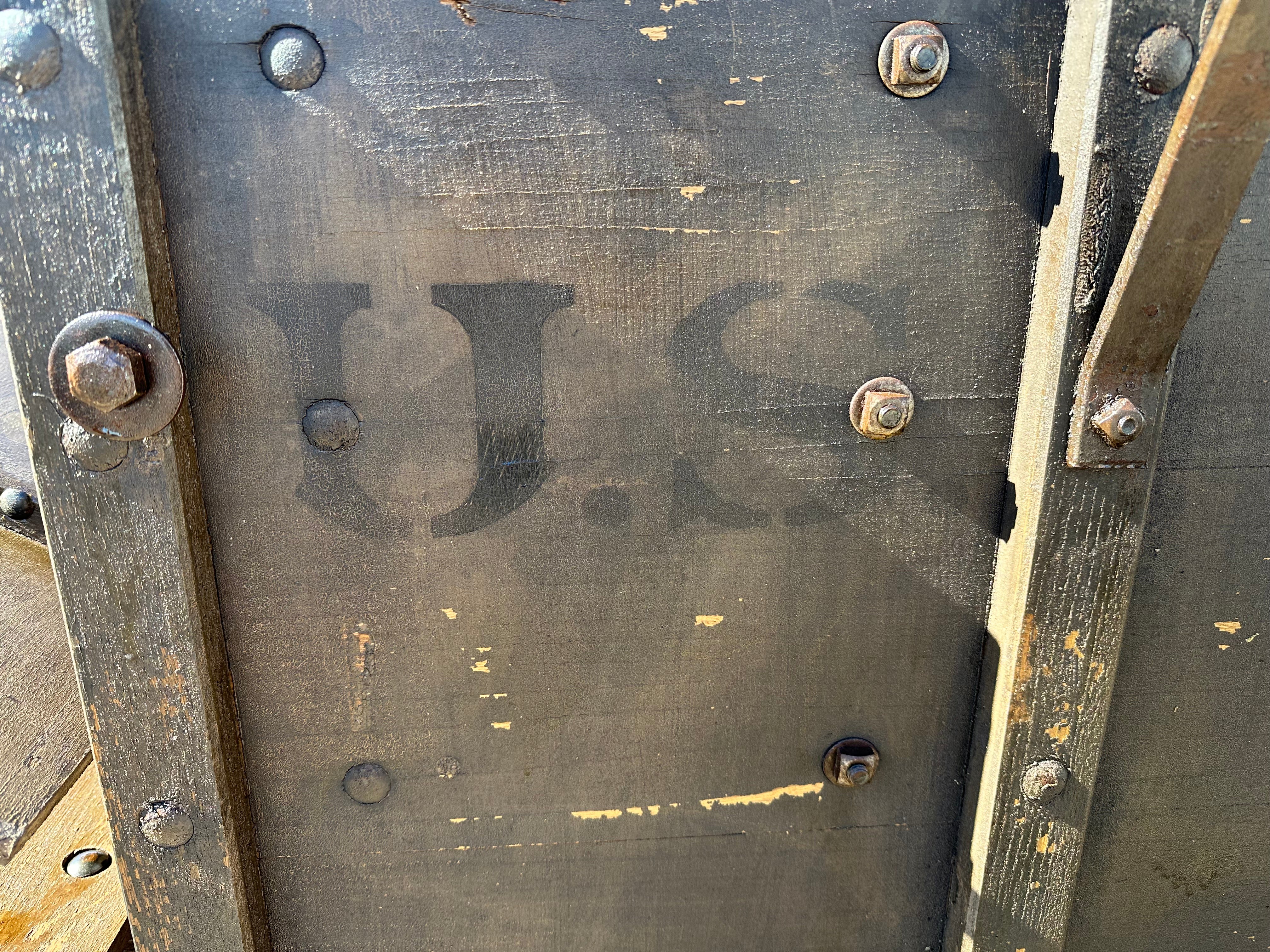 Antique Horse Drawn Ammo Cart