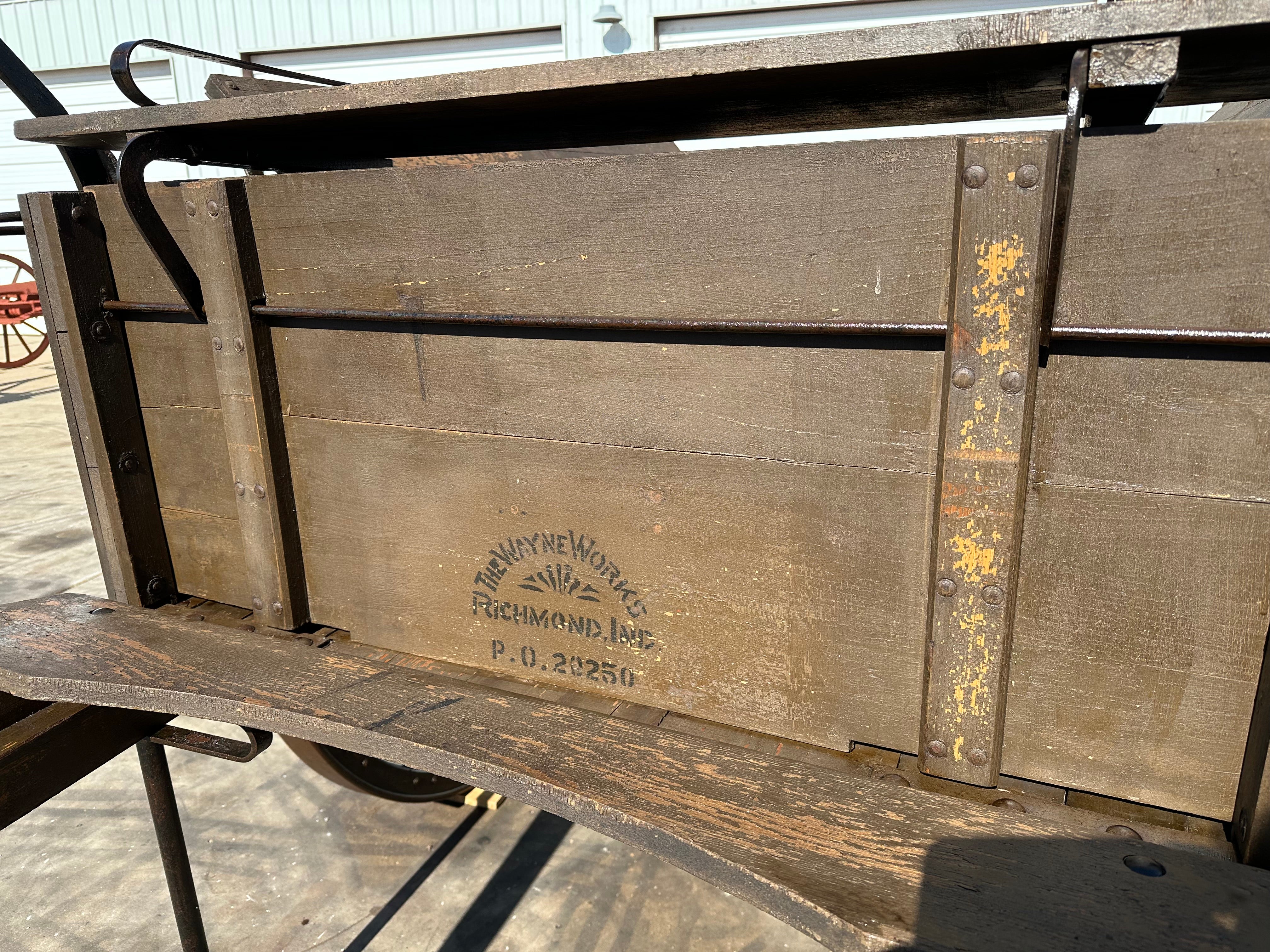 Antique Horse Drawn Ammo Cart