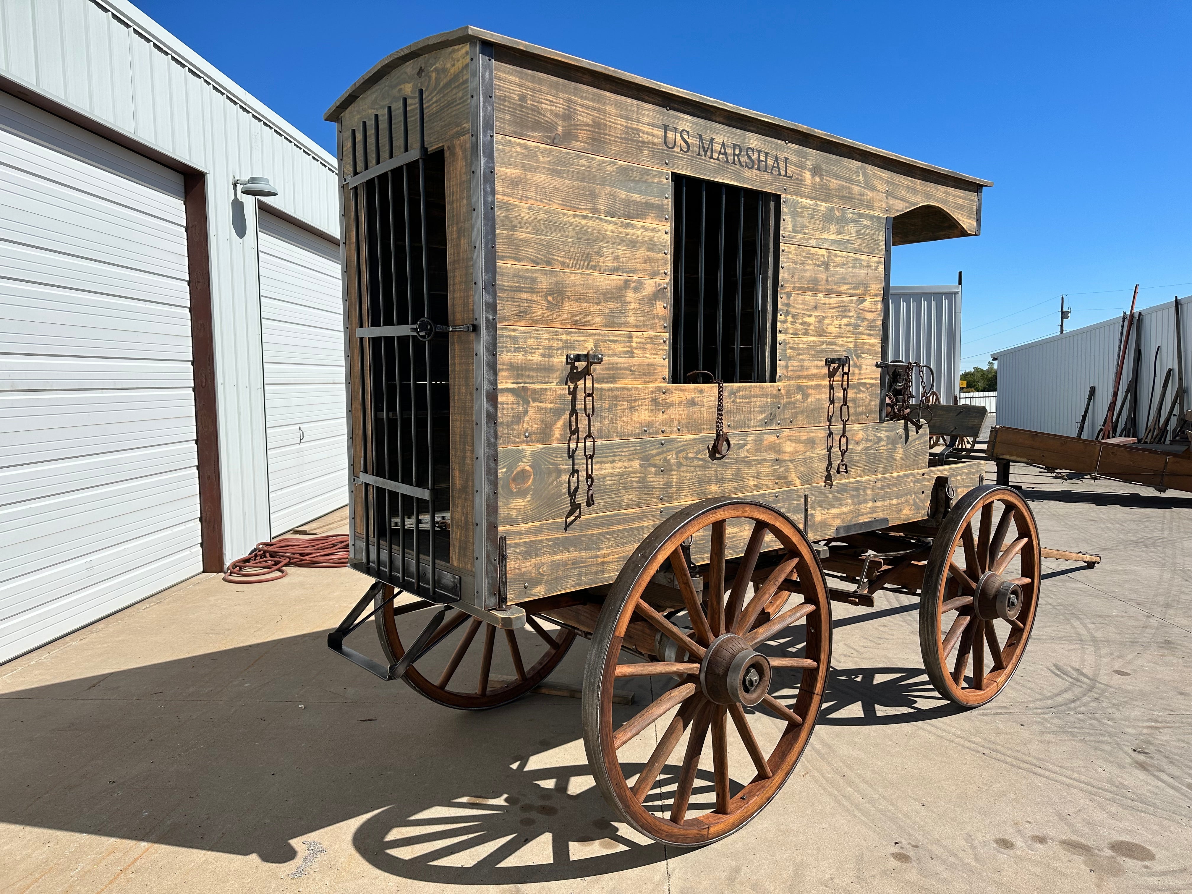 Horse Drawn Jail Wagon *SOLD