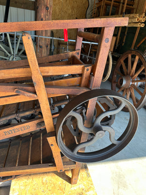 SOLD*Antique All Original Dog Power Treadmill