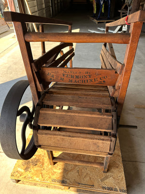 SOLD*Antique All Original Dog Power Treadmill