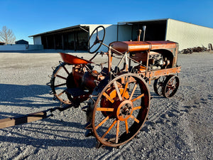 SOLD*Allis Chalmers Tractor with Harvest Wagon
