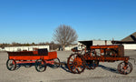 SOLD*Allis Chalmers Tractor with Harvest Wagon