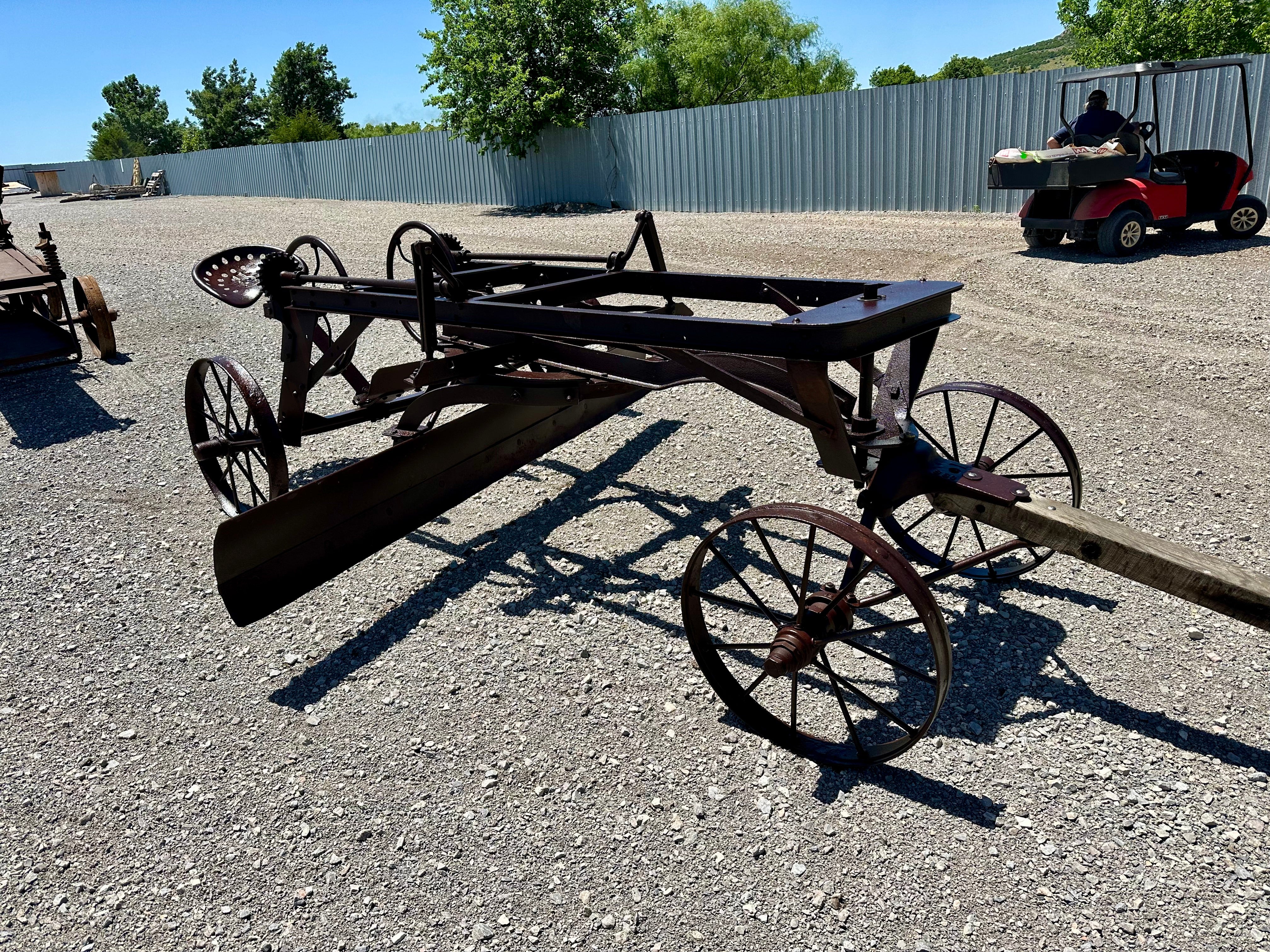 SOLD*Antique Stockland Horse Drawn Road Grader