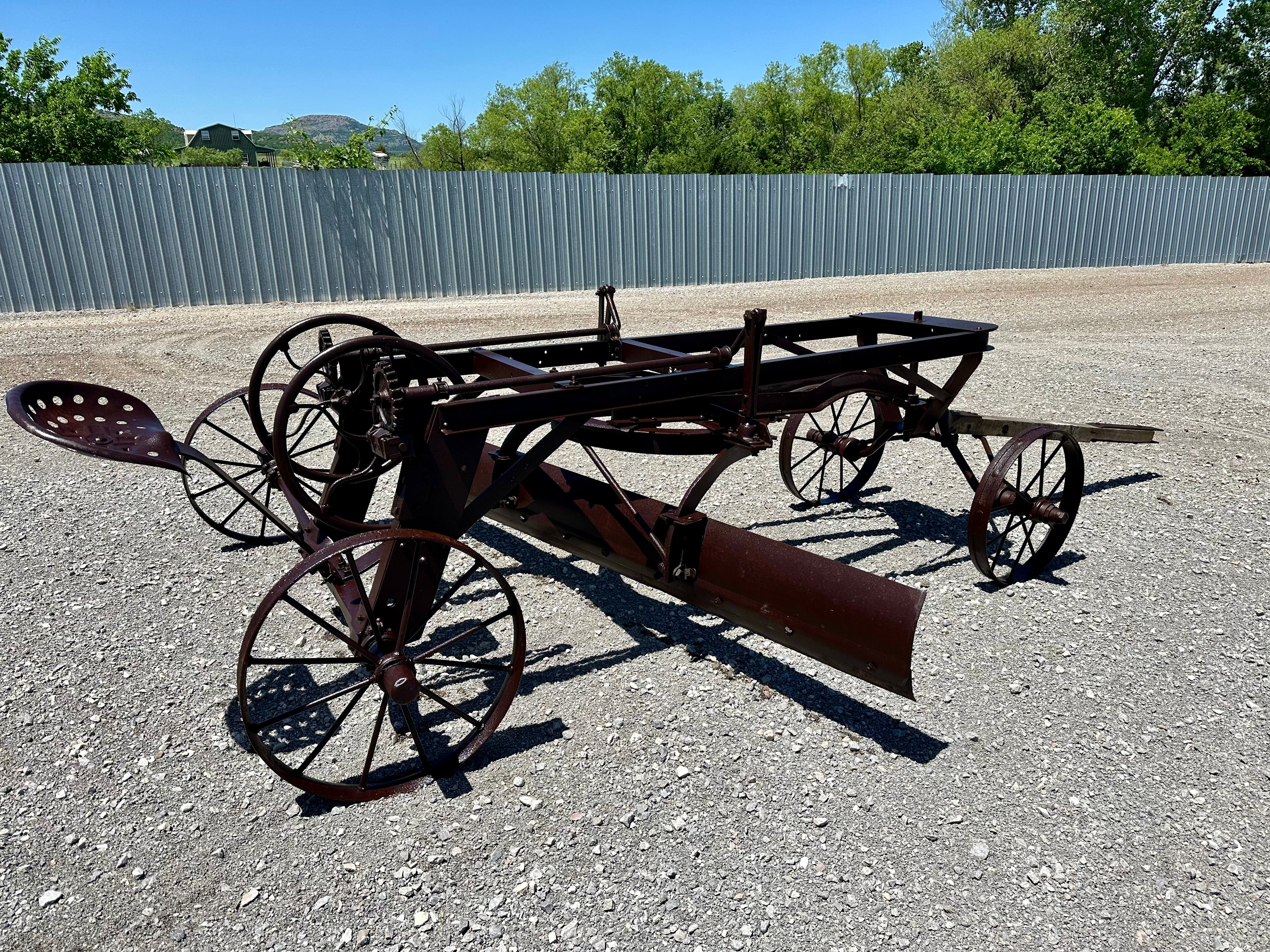 SOLD*Antique Stockland Horse Drawn Road Grader