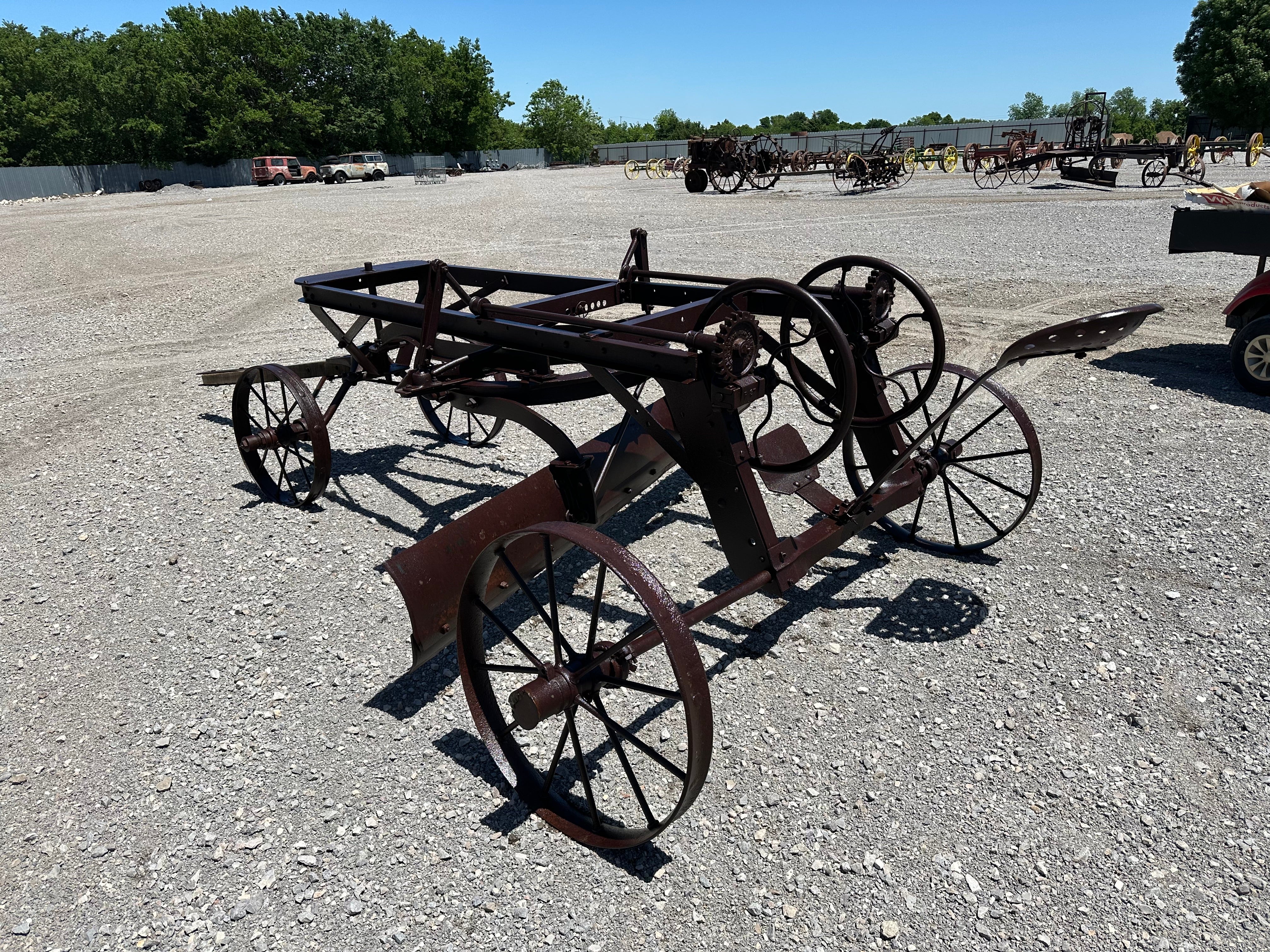 SOLD*Antique Stockland Horse Drawn Road Grader