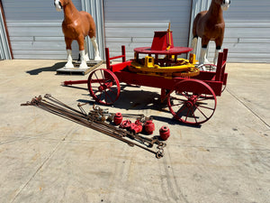 Antique Restored "Sandwich" Mounted Horse Power machine