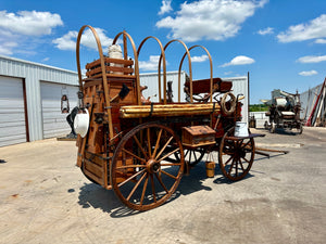 SOLD*Excellent High Narrow Wheel Chuck Wagon