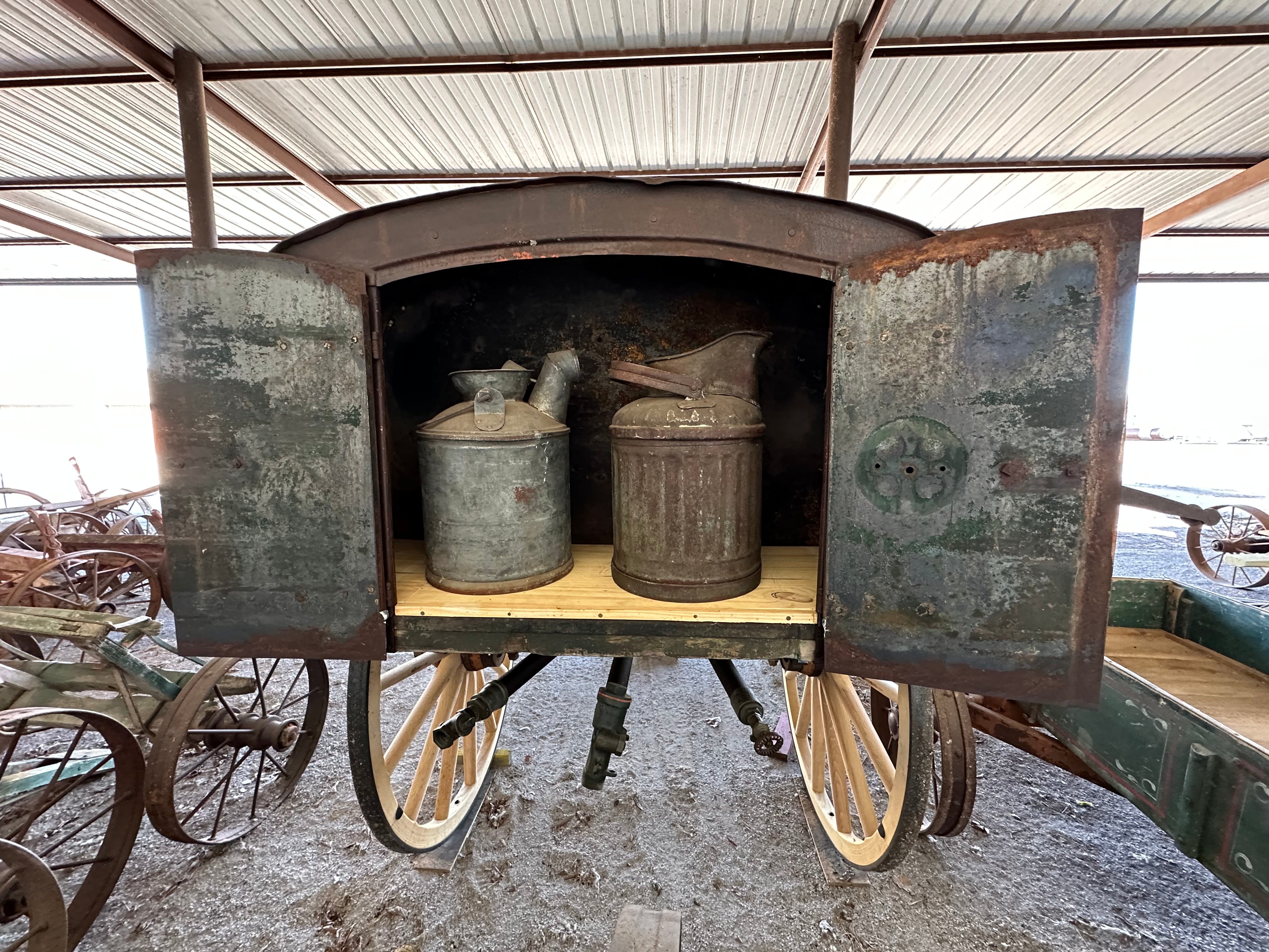 Horse Drawn Standard Oil Fuel Wagon