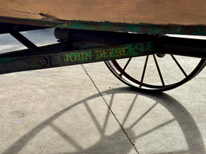 #407 John Deere Flare Side Harvest Wagon