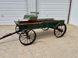 SOLD #368 J.D. Flare Harvest Display Wagon