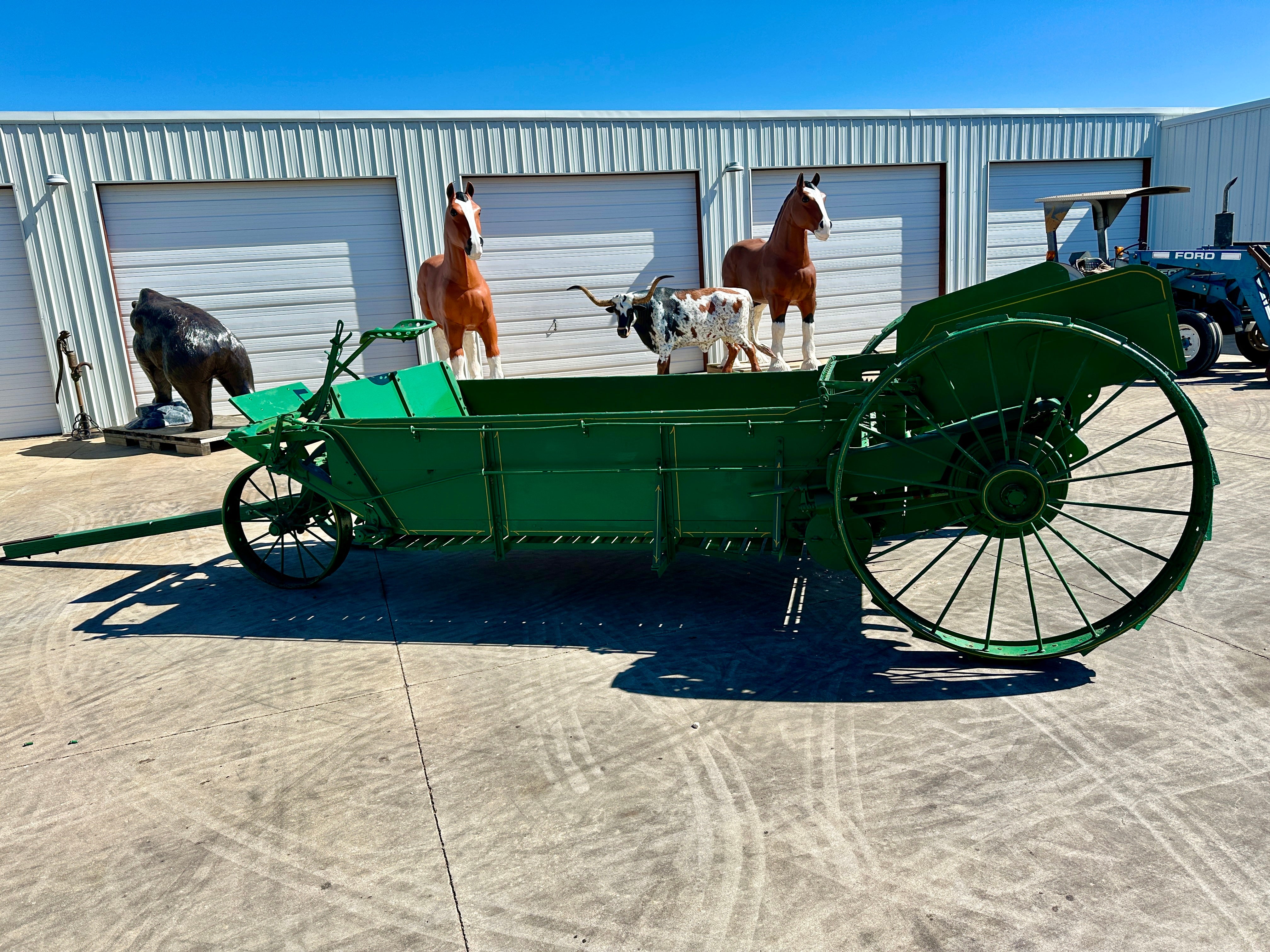 Horse Drawn Manure Spreader