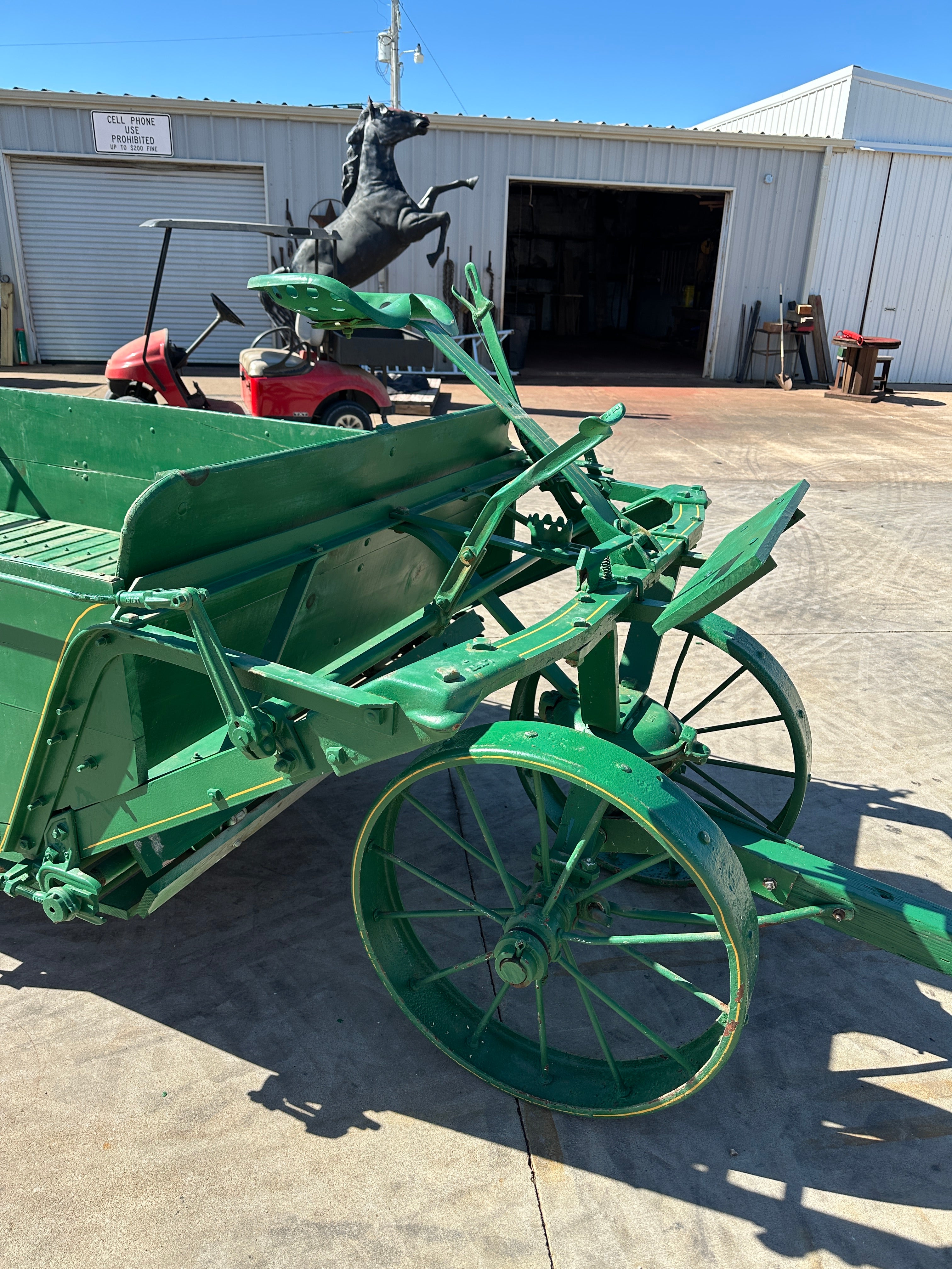Horse Drawn Manure Spreader