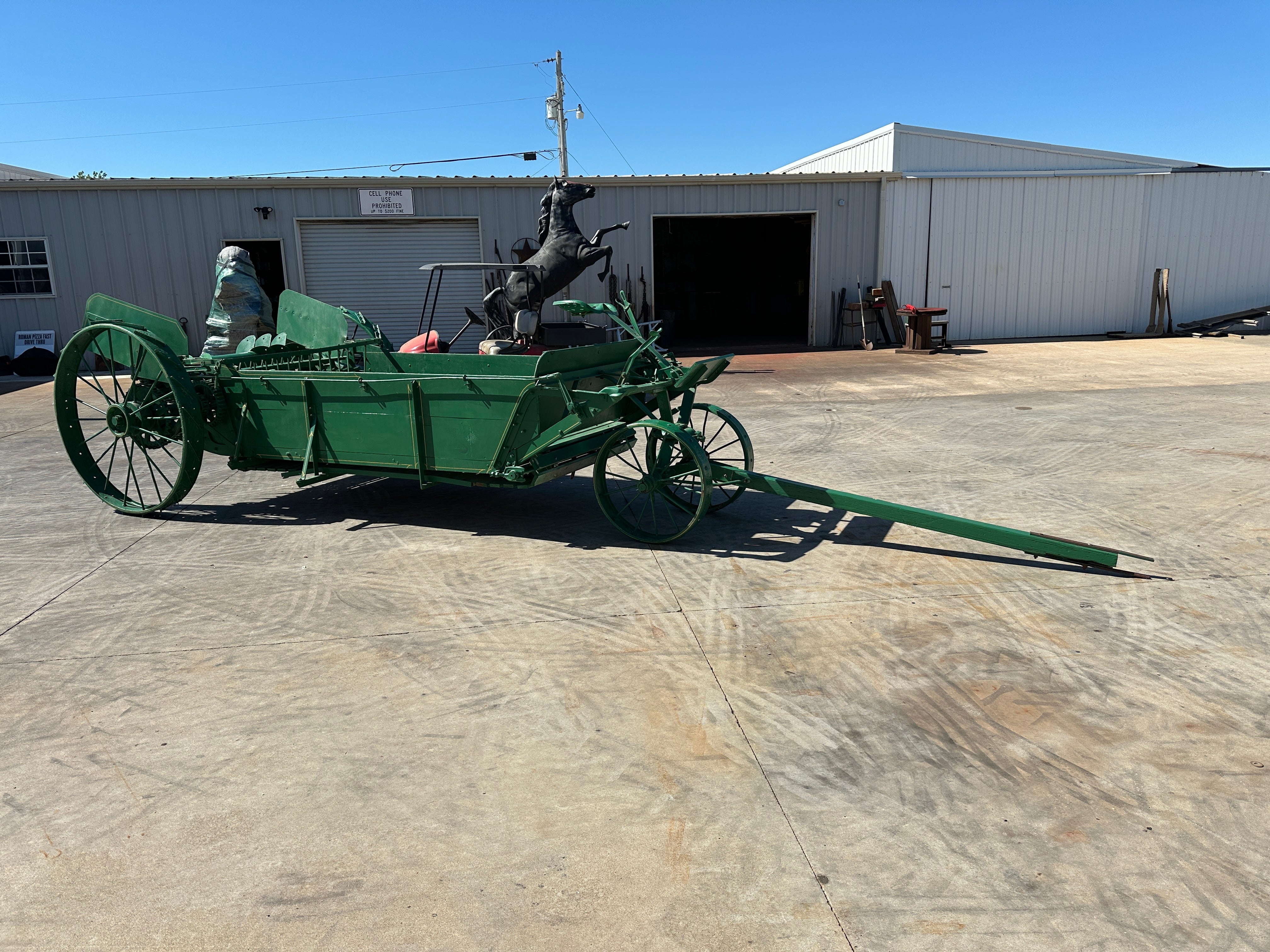 Horse Drawn Manure Spreader