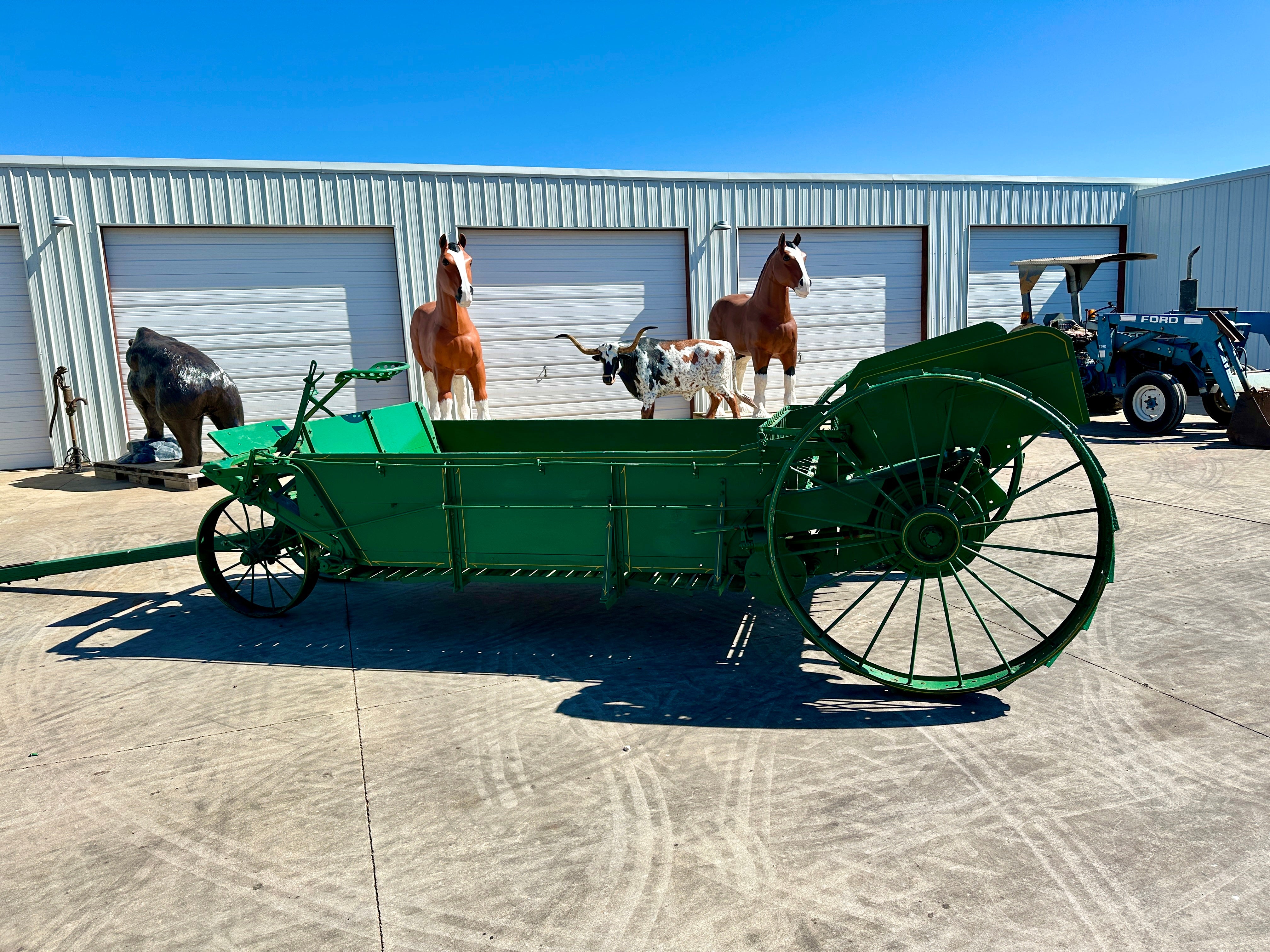 Horse Drawn Manure Spreader