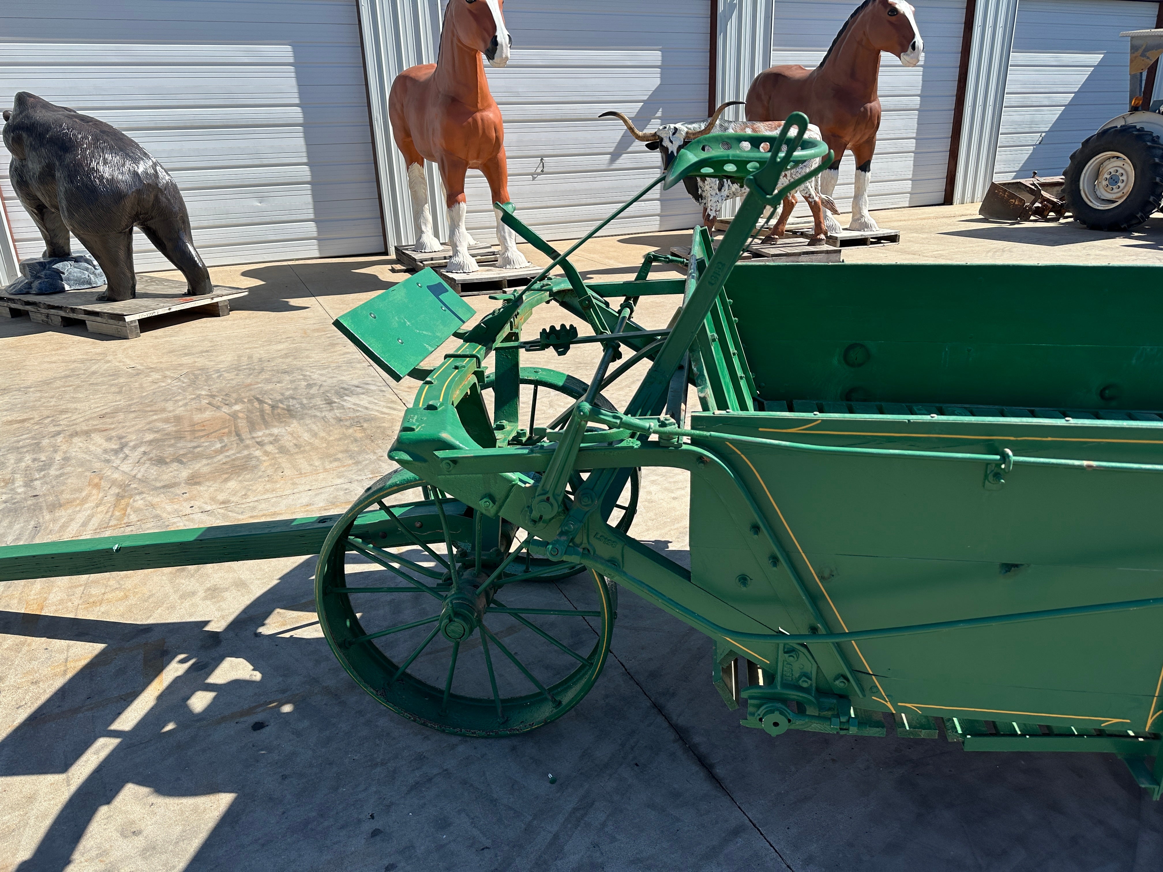 Horse Drawn Manure Spreader