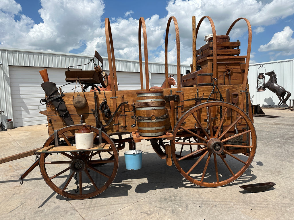 High Narrow Wheel Chuck Wagon