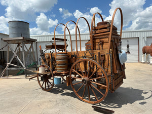 High Narrow Wheel Chuck Wagon