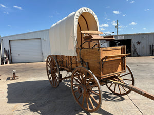 SOLD*Moline Mandt High Wheel Horse Drawn Wagon