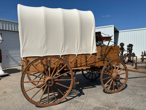 SOLD*Moline Mandt High Wheel Horse Drawn Wagon
