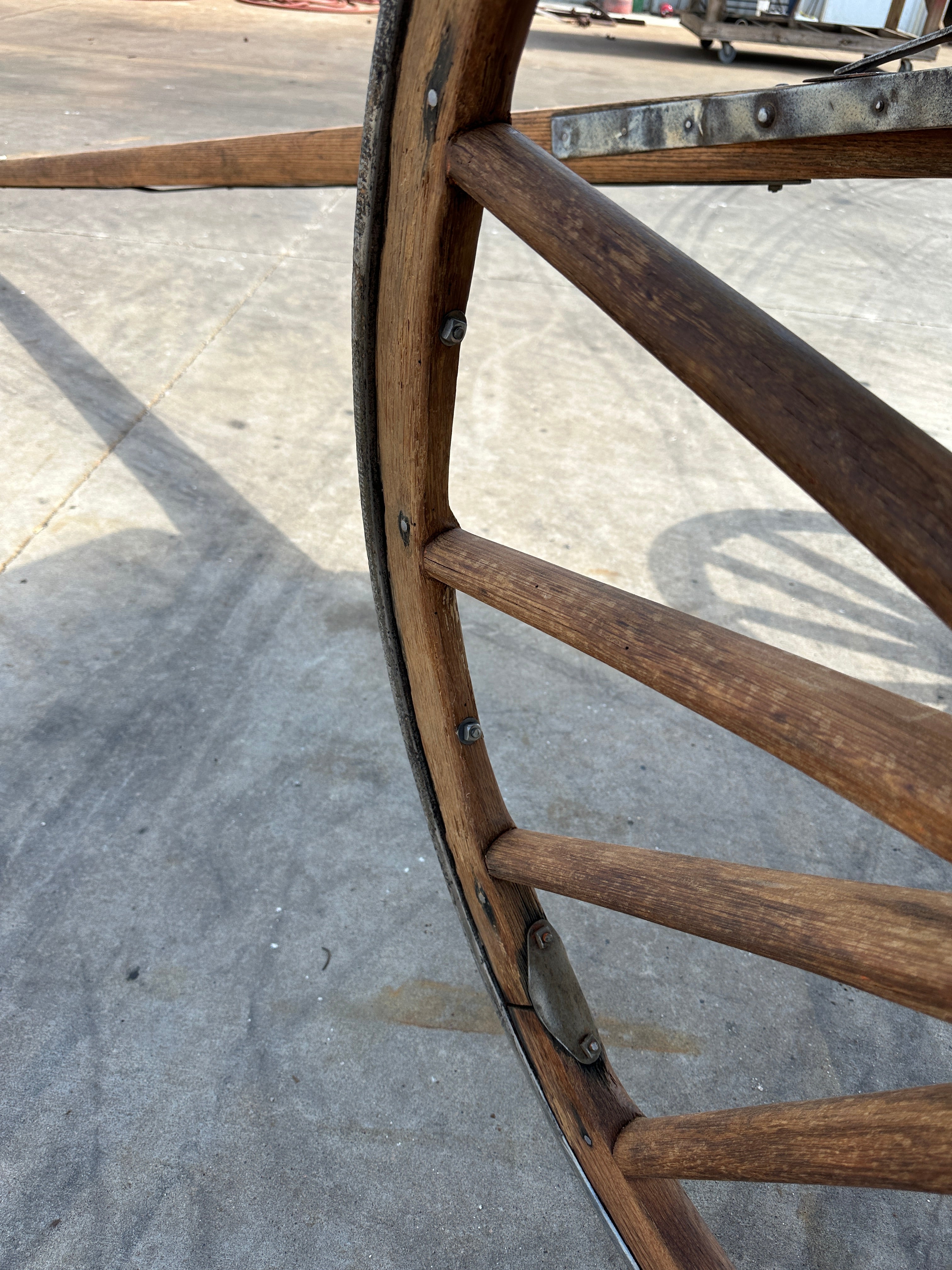 SOLD*Moline Mandt High Wheel Horse Drawn Wagon