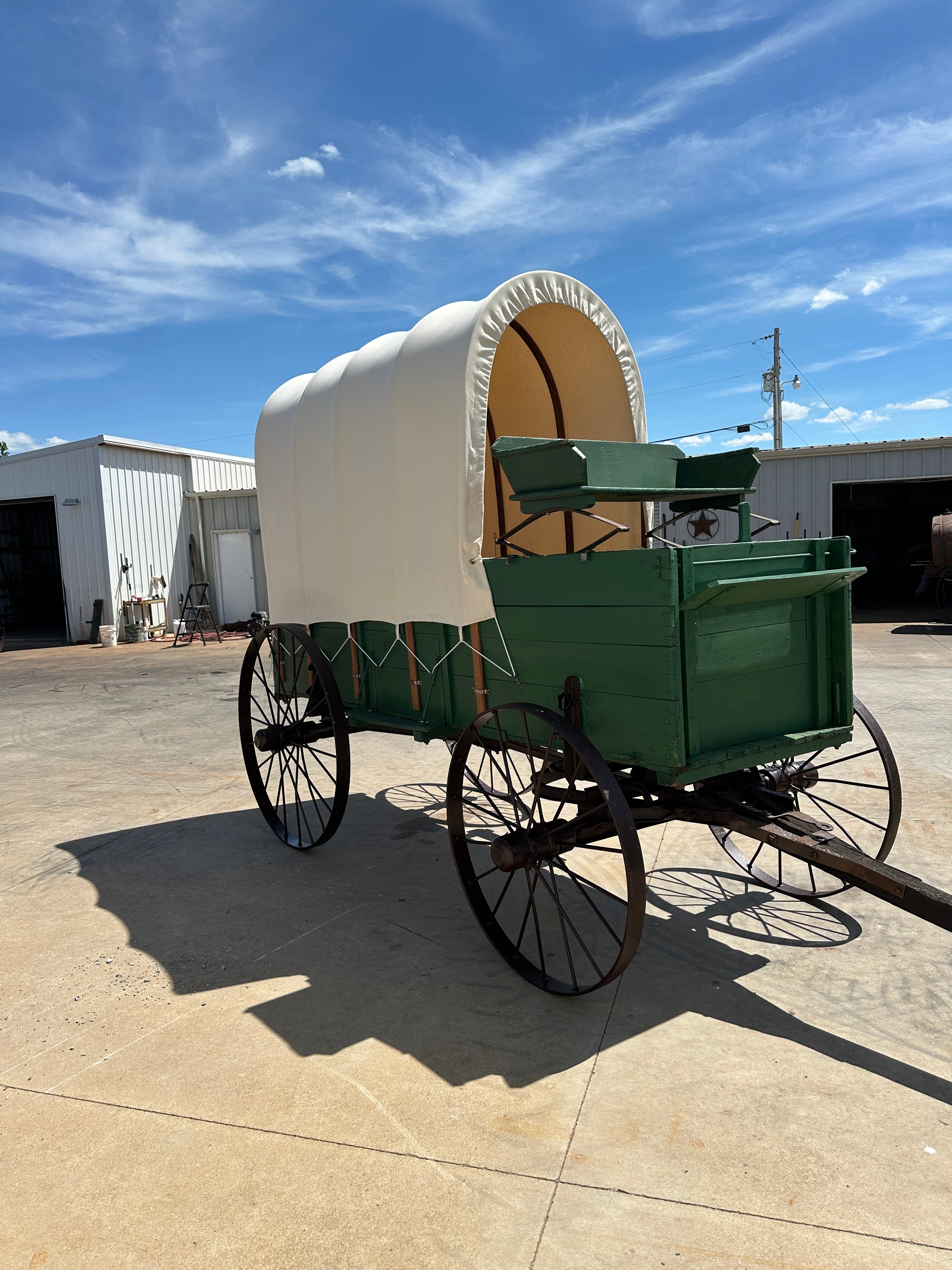 Covered Display Wagon