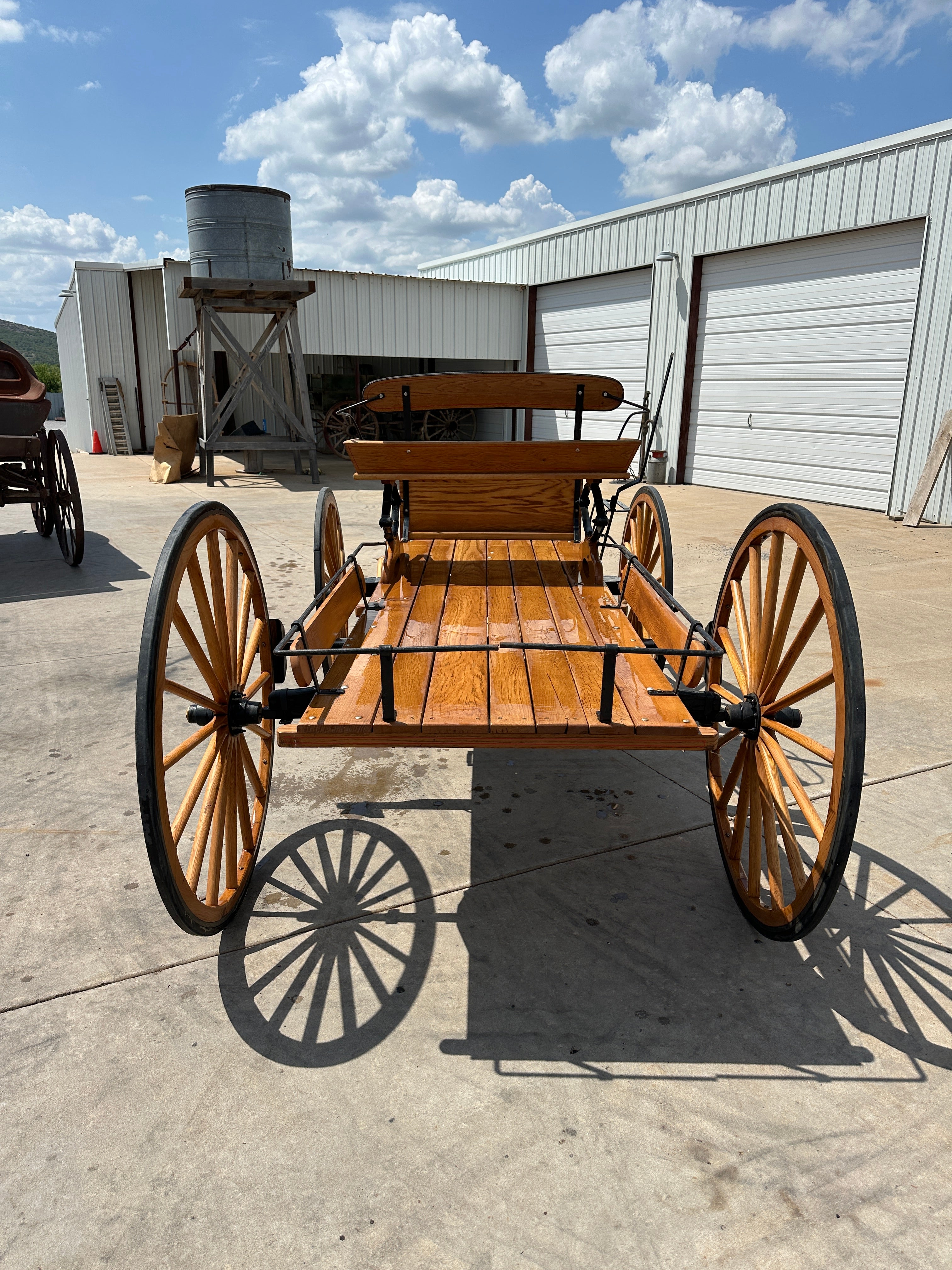 Oak Buckboard Wagon