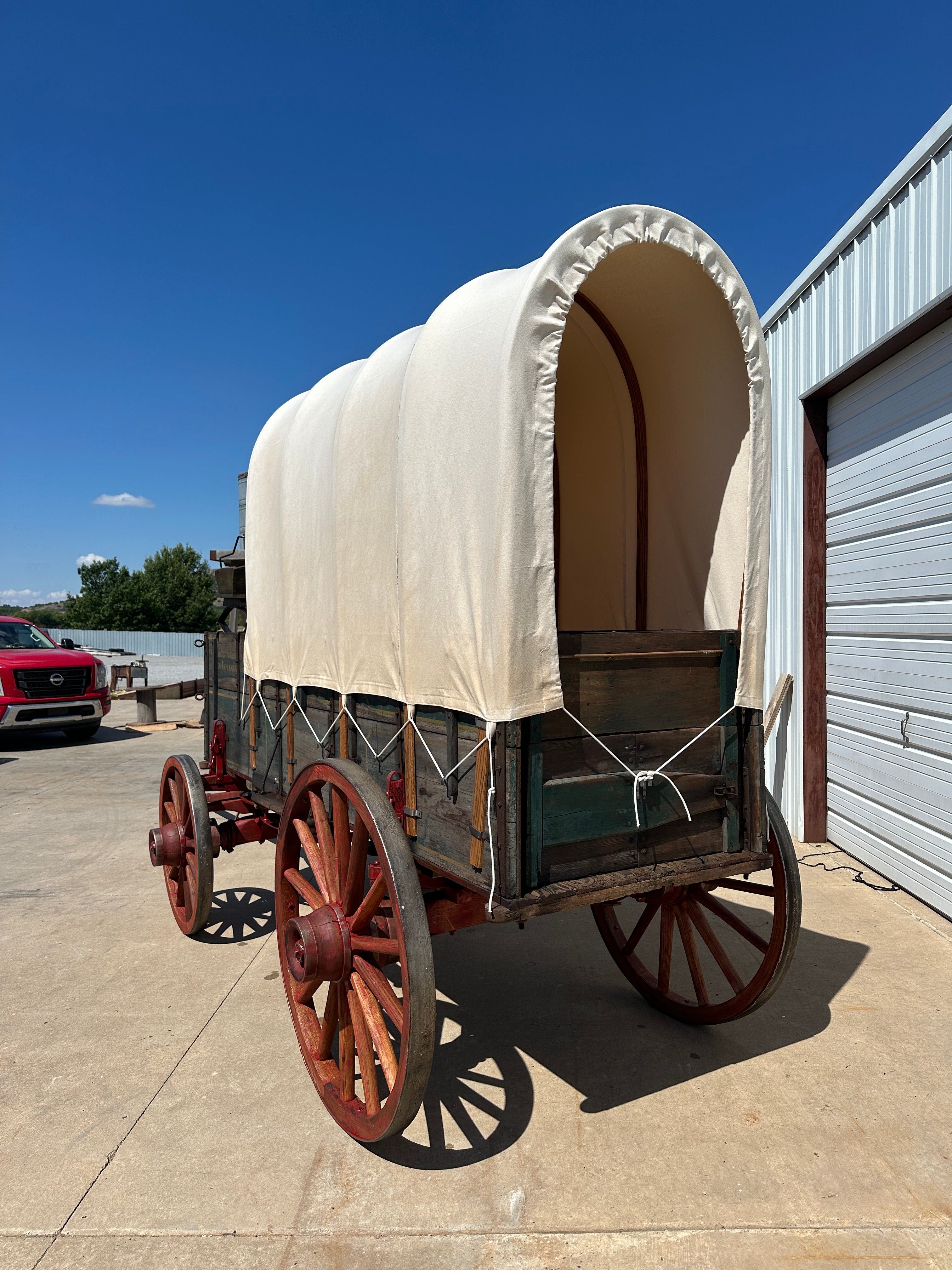 SOLD*Pekins Covered Wagon