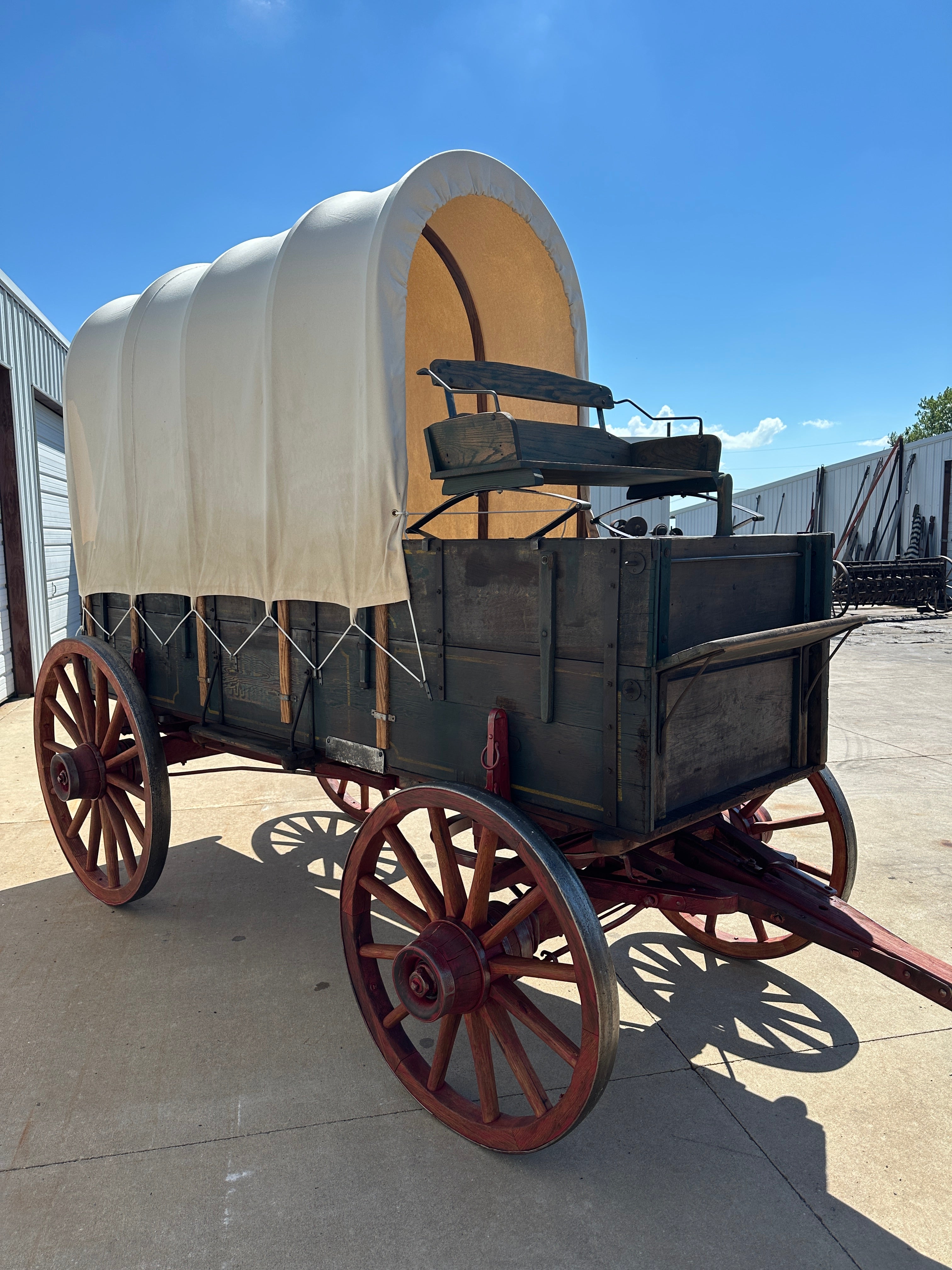 SOLD*Pekins Covered Wagon