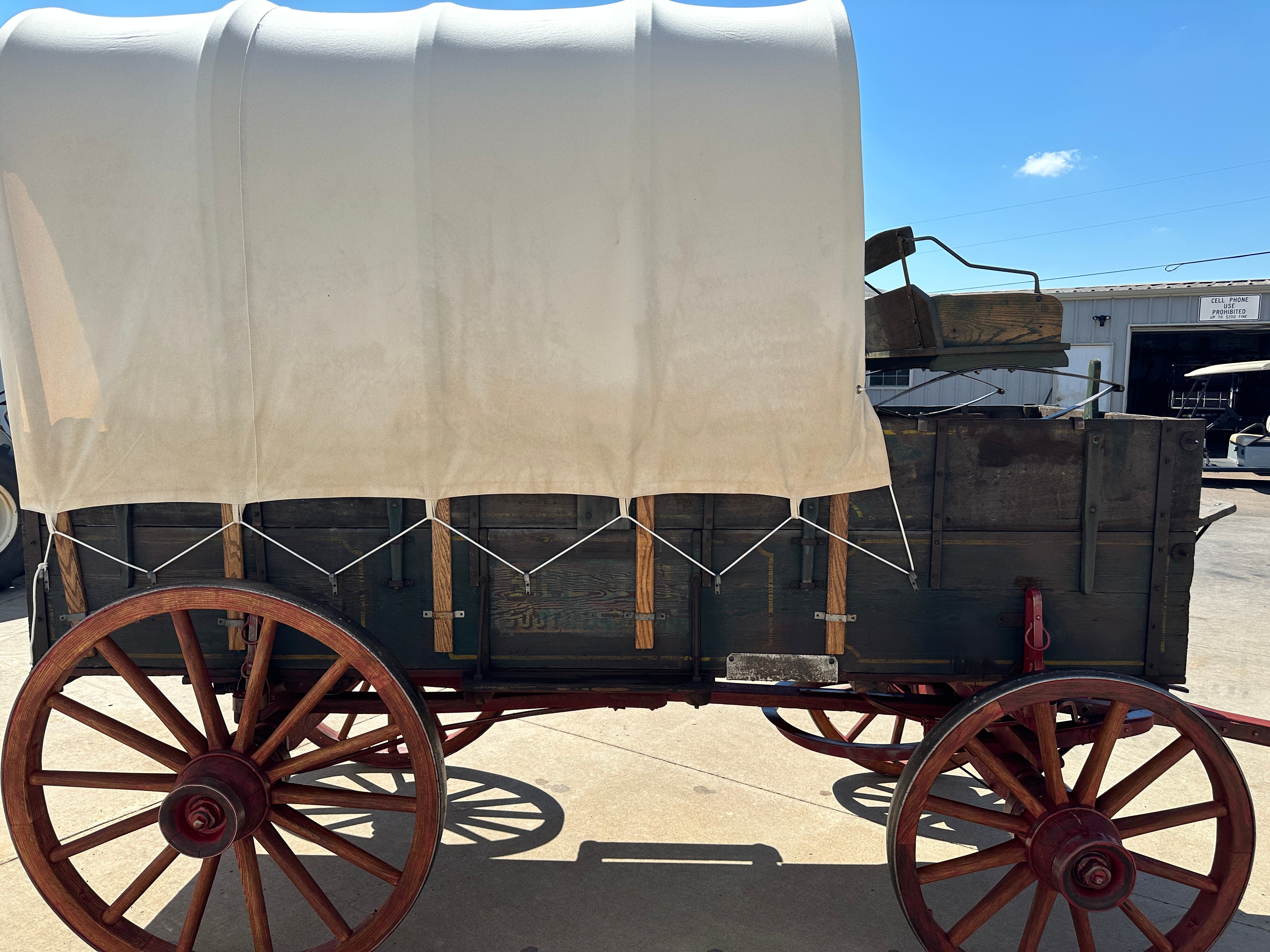SOLD*Pekins Covered Wagon