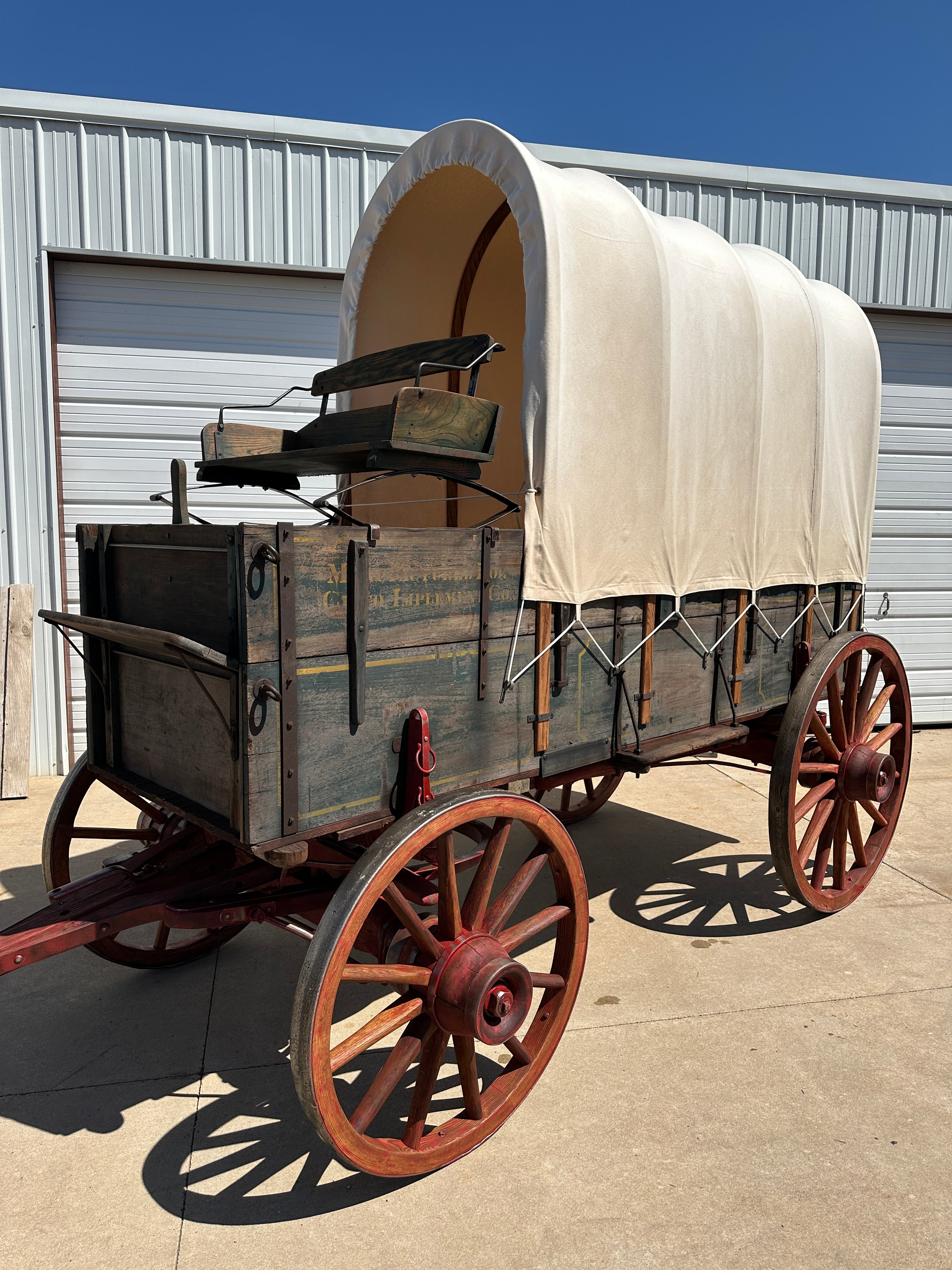 SOLD*Pekins Covered Wagon