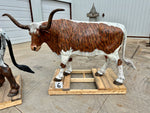 SOLD*Life Size Longhorn Statue #6