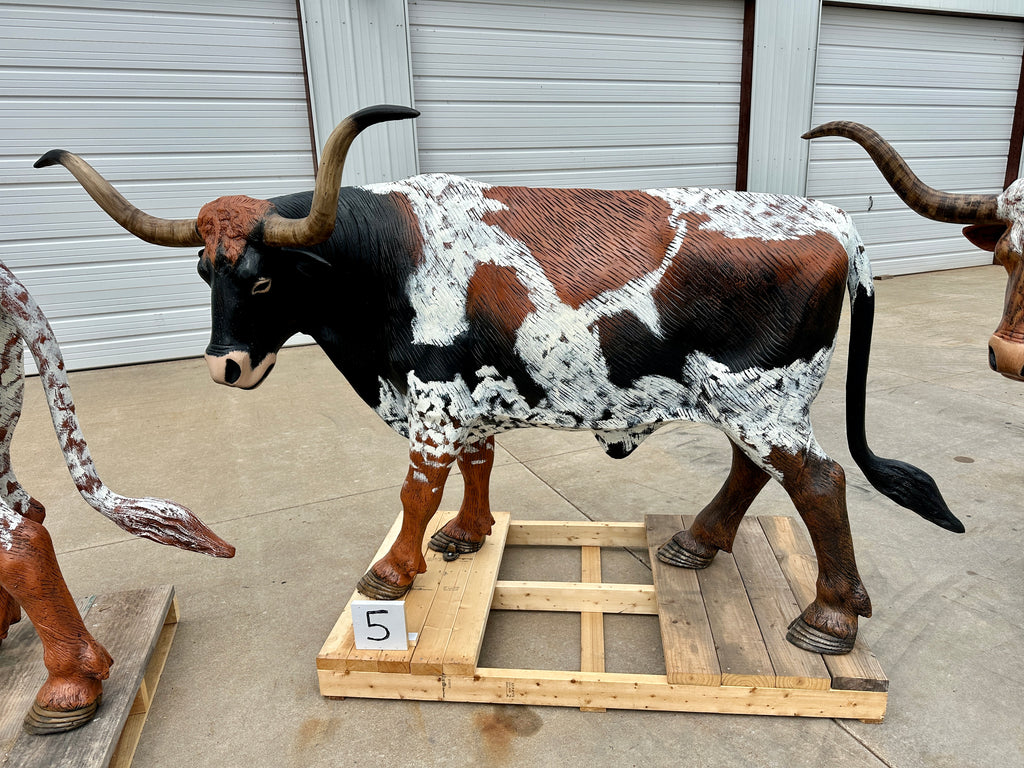 Life Size Longhorn Statue # 5