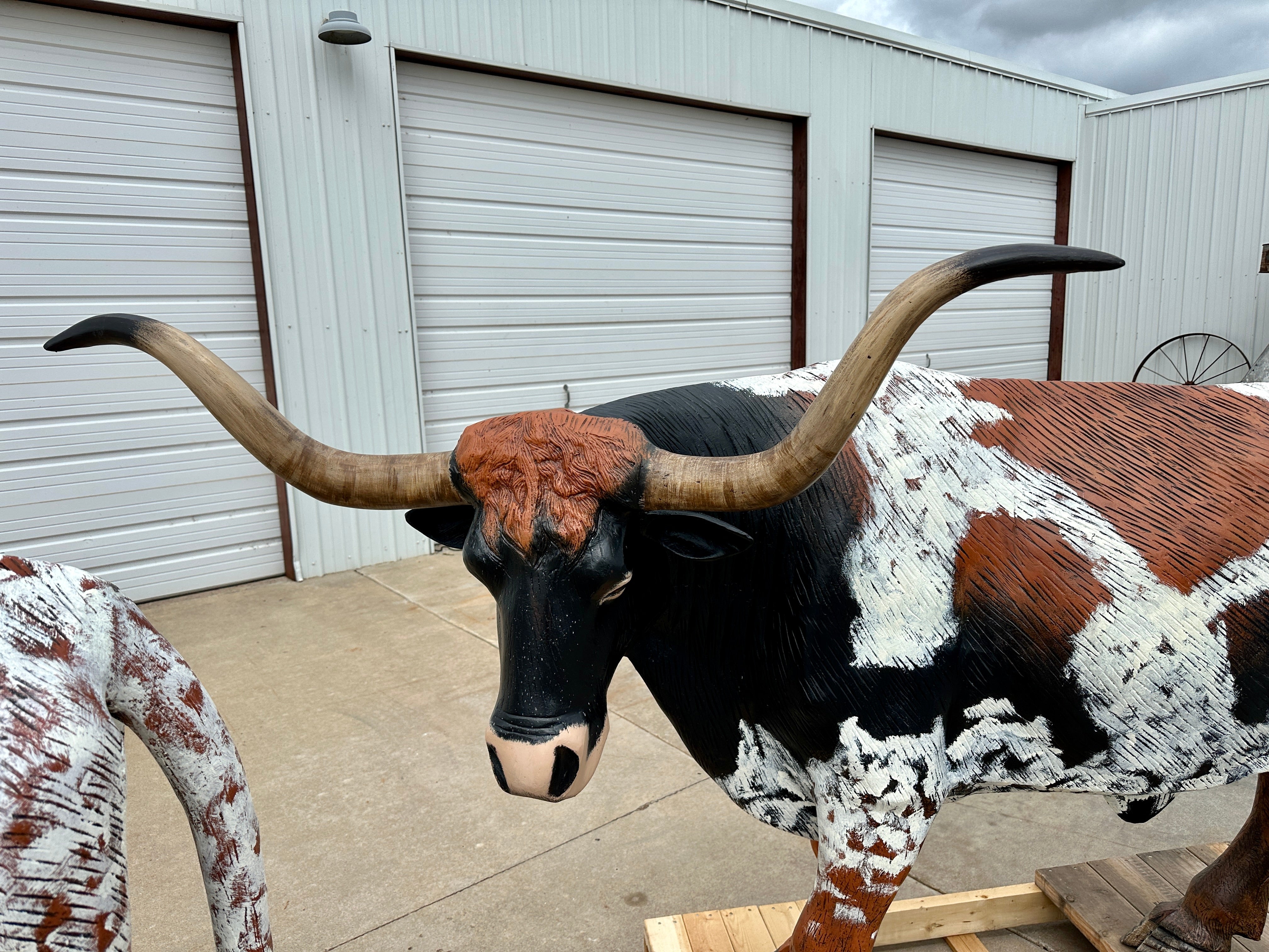 Life Size Longhorn Statue # 5