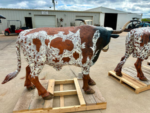 Life Size Longhorn Statue #4