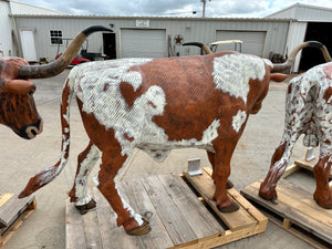 Life Size Longhorn Statue #2