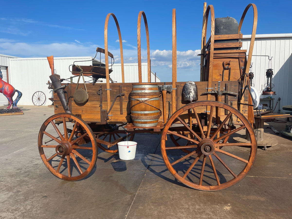 SOLD*Chuck Wagon High Narrow wheel – Doyle's Wagons