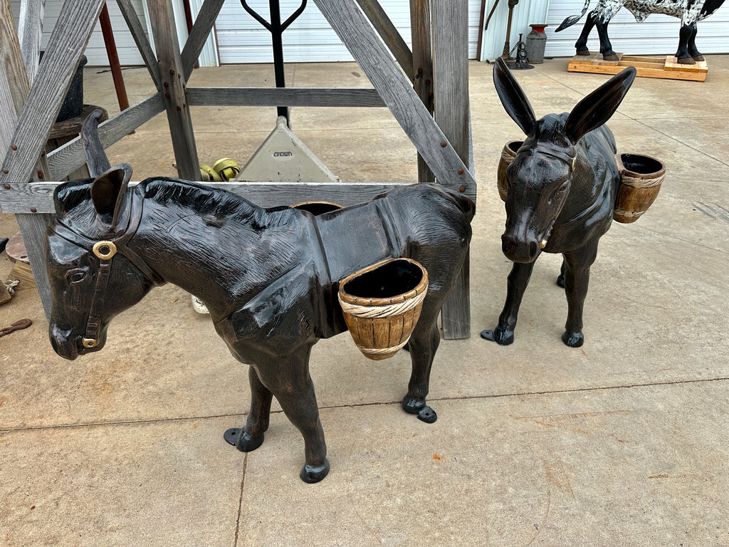 Burro With Baskets