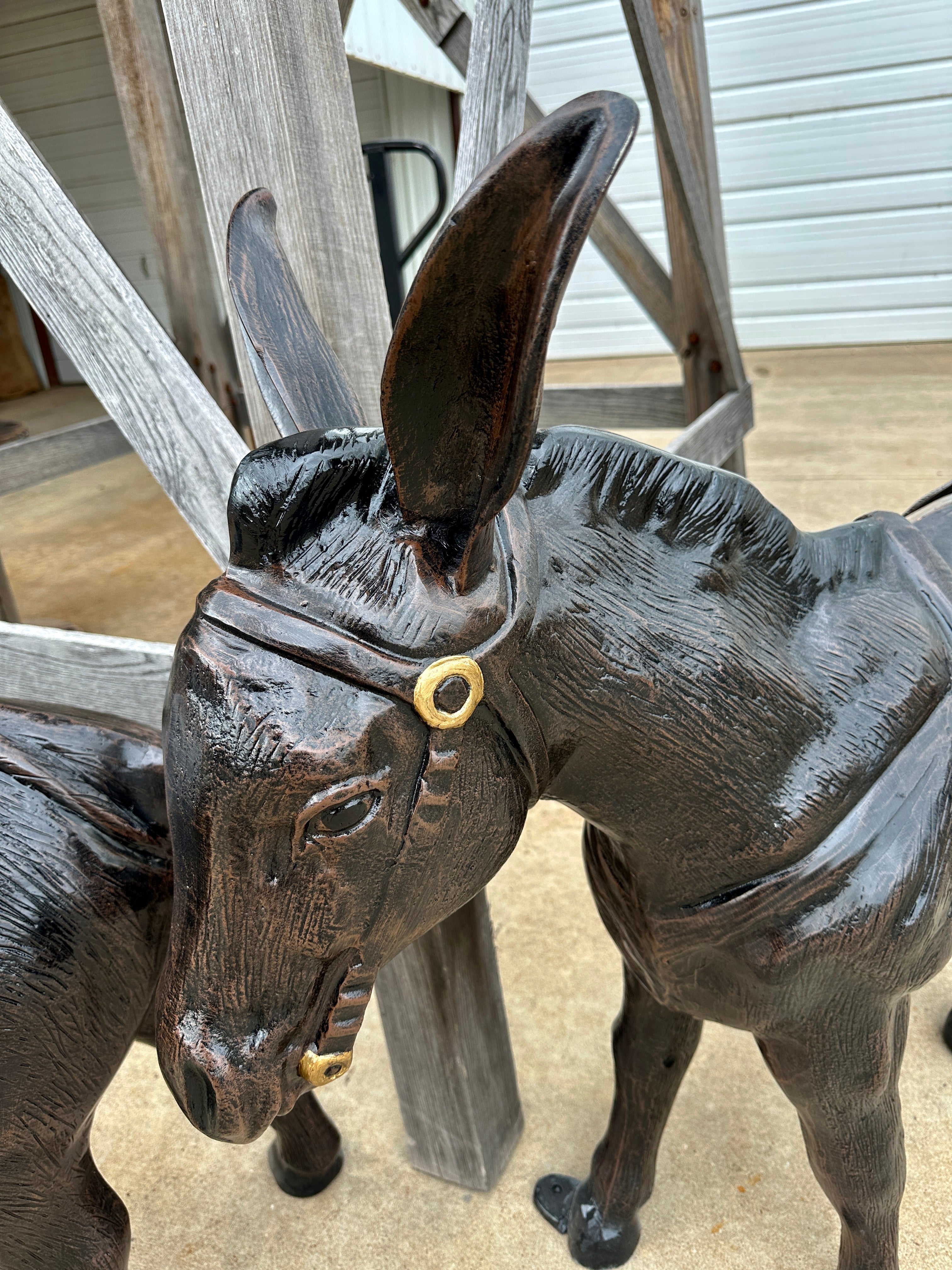 Burro With Baskets